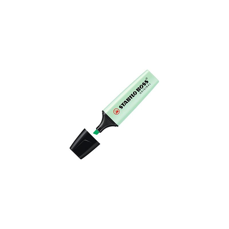Evidenziatore Stabilo Boss verde pastello