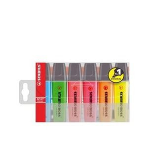 Evidenziatori Stabilo Boss 6 colori assortiti