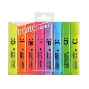 Evidenziatori tratto video EMOTION 8pz