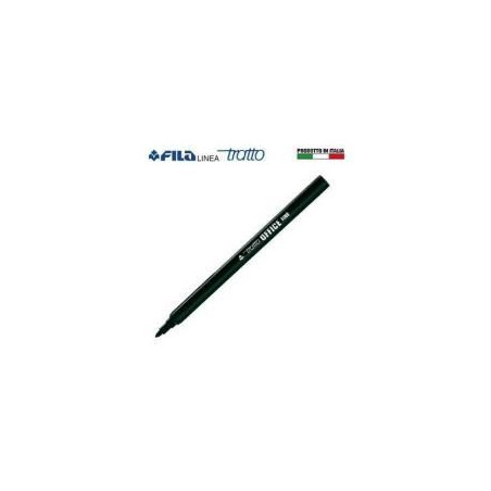 Marker AD ACQUA Tratto Office fine nero