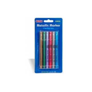 Marker metallizzati vari colori. Indelebili su vetro,ceramica,plastica,cd e dvd