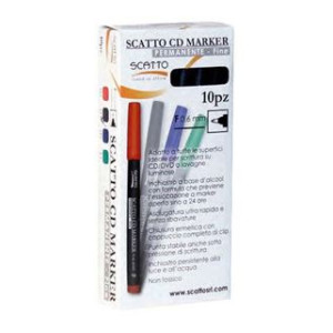 Marker OHP permanente punta f nero  ( SOLO a 12pz)