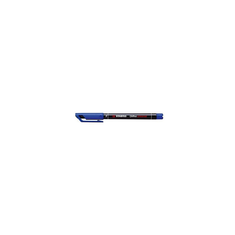 Marker OHP Stabilo F blu