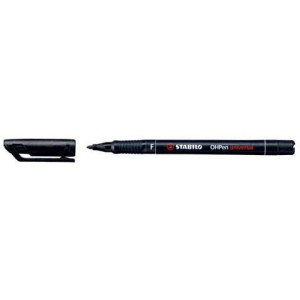 Marker OHP Stabilo F nero