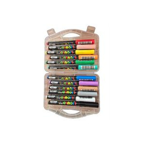 Marker pennarelli acrilici brush 12 colori