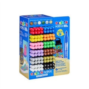 Marker pennarello acrilico MAXI TIP BRUSH rosa