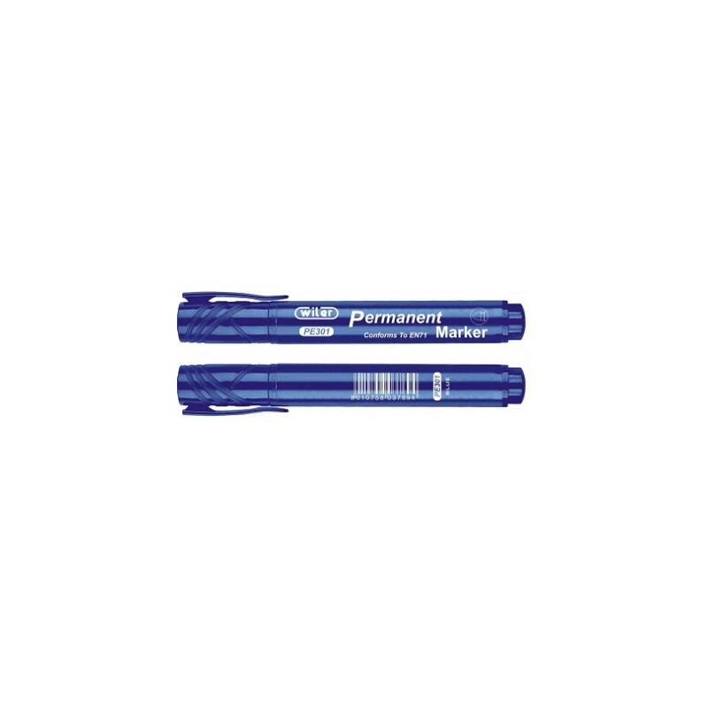 Marker punta tonda standard blu 12pz