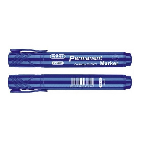 Marker punta tonda standard blu 12pz