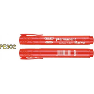 Marker punta tonda standard rosso 12pz
