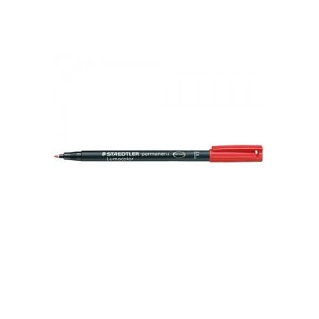 Marker Staedtler Lumocolor 318 F ROSSO