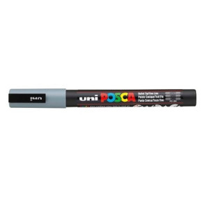 Marker Uni Posca PC3 GRIGIO