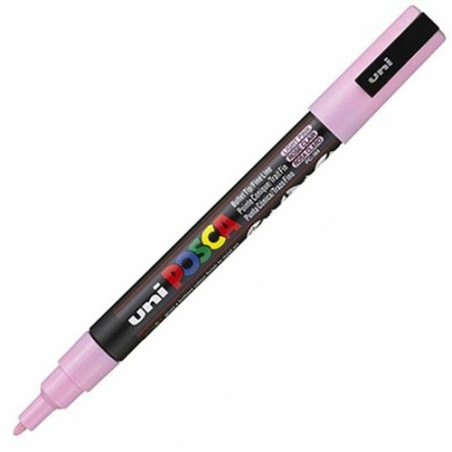 Marker Uni Posca PC3m rosa chiaro pastello