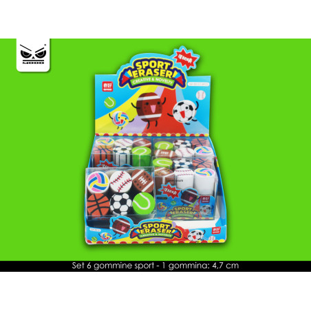 Set gommine sport 6pz