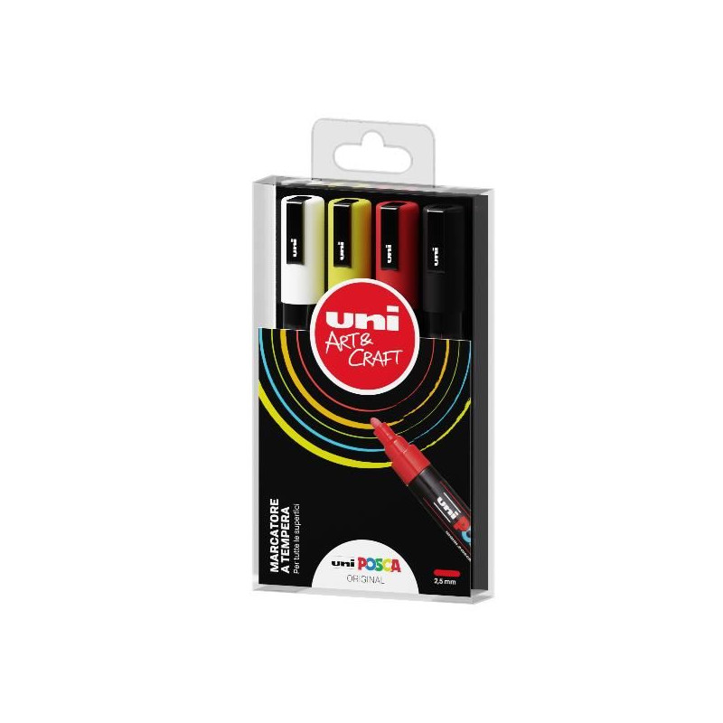 uni posca pc5 colori original 4pz