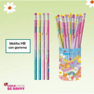 Matita c/gomma Tintaunita Be happy