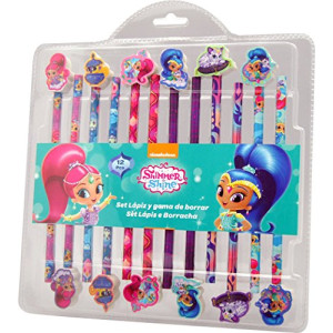 Matita con gomma shimmer & shine