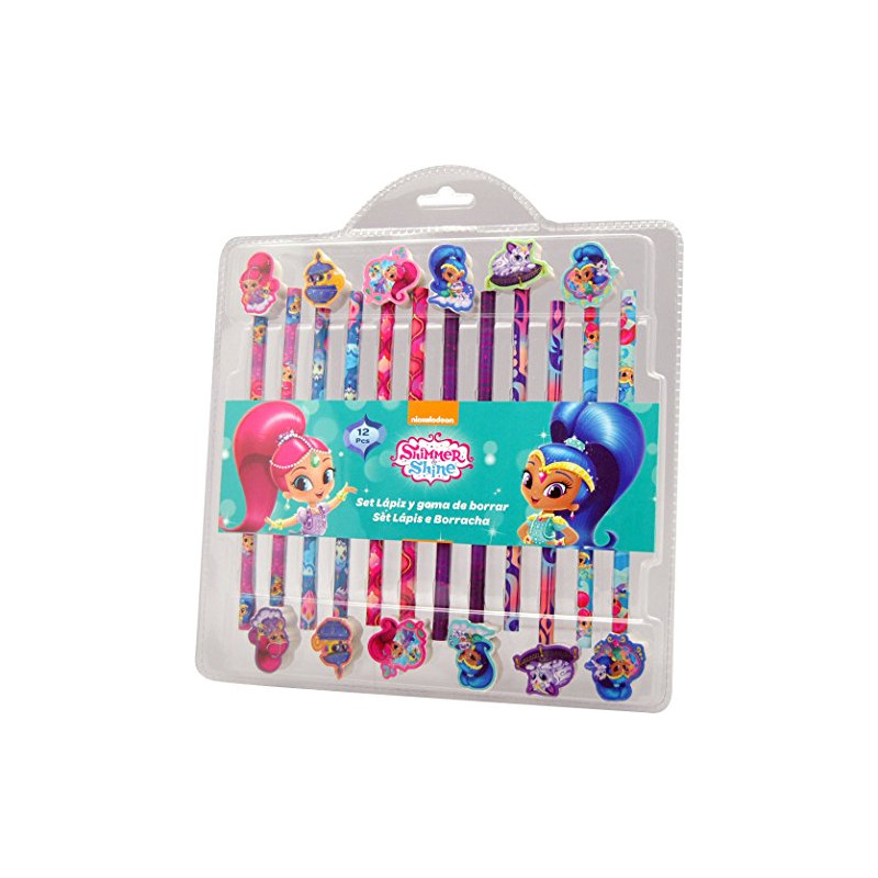 Matita con gomma shimmer & shine