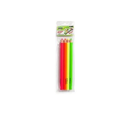 Matitoni evidenziatori 4pz neon assortiti