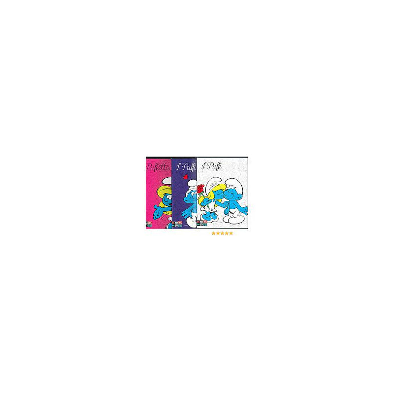 Maxi quaderno  I Puffi quadr.Q (4-5 elem.)