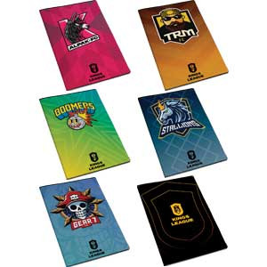 Maxi quaderno 1rigo Kings League( rigo medie e superiori)