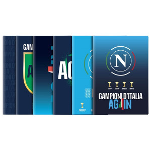 Maxi quaderno AGAIN SSC Napoli Colourbook rig.C ( 4-5 elemen.) €2,00)