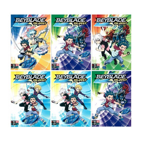 Maxi quaderno BeyBlade 40ff / 80pg - rigo Q