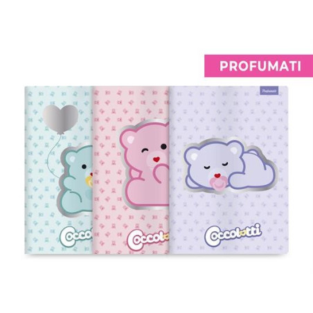 Maxi quaderno Coccolotti classic Profumato Colourbook plus 5mm