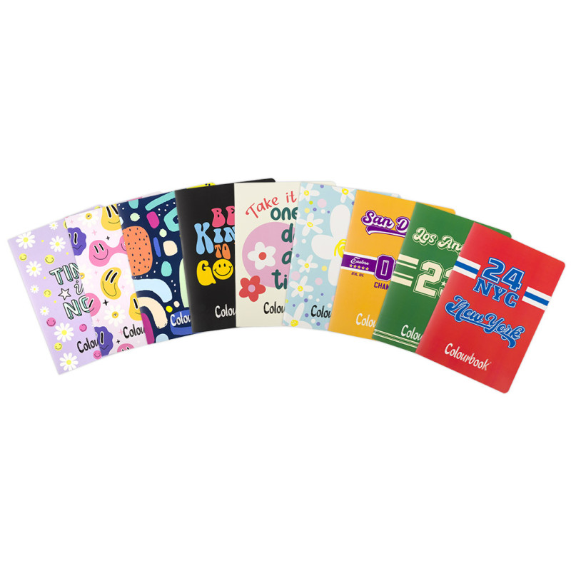 Maxi quaderno Colourbook acidaisy 100gr 36fg / 72pg - rigo Q