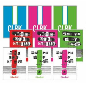 Maxi quaderno Colourbook Killed 36fg / 72pg - rigo 5mm