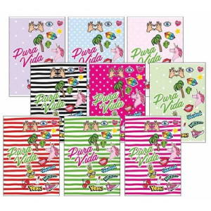 Maxi quaderno colourbook Pura vida 18 5mm