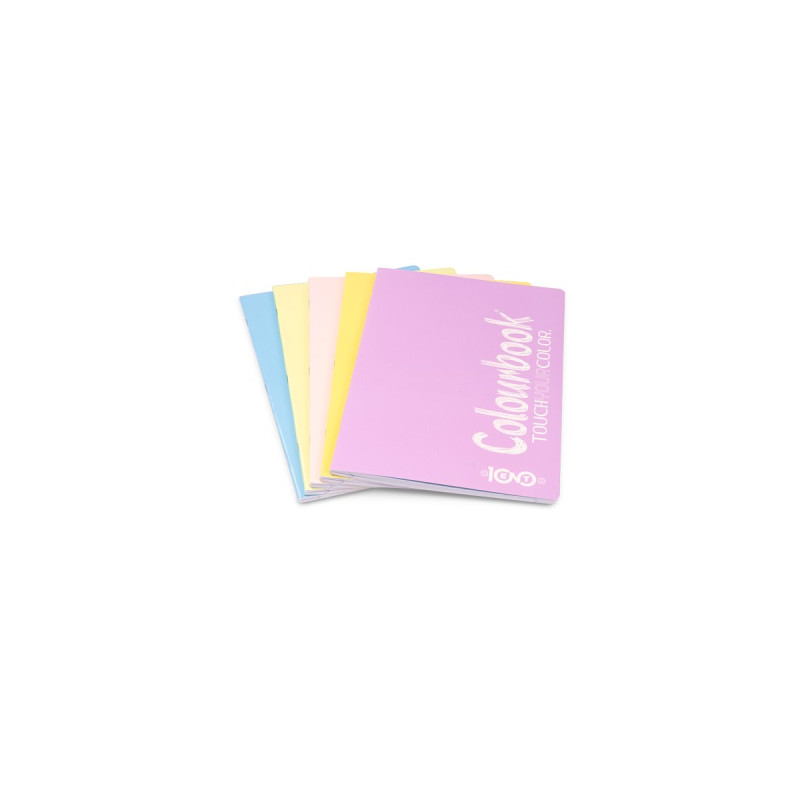 Maxi quaderno Colourbook touch pastello 100gr 36fg / 72pg- rigo Q