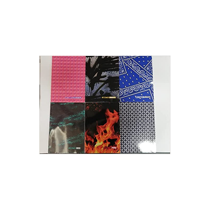 Maxi quaderno Comix Allover Rigatura 1 rigo