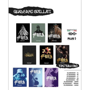 Maxi quaderno Geolier Colourbook plus Q