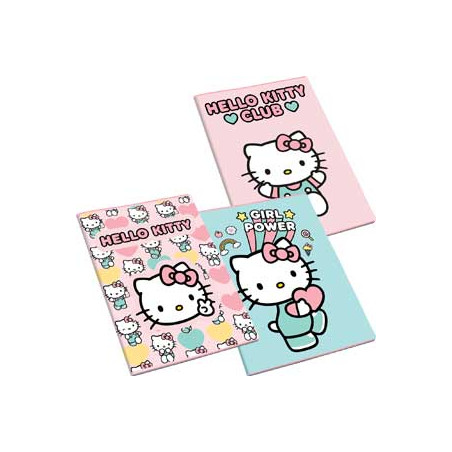 Maxi quaderno Hello Kitty rig.A(rigo 1-2 elmentare) GR.100  FF.24+1