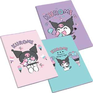 Maxi quaderno kuromi rig.Q (quadri 4-5 elmentare) GR.100  FF.24+1