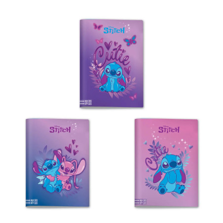 Maxi quaderno Lillo & Stitch Seven- rig B -3 elementare (list. €2,90)