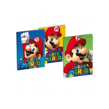 Maxi quaderno Mario Bros 40fg / 80pg - rigo A