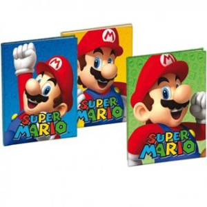 Maxi quaderno Mario Bros 40fg / 80pg - rigo Q