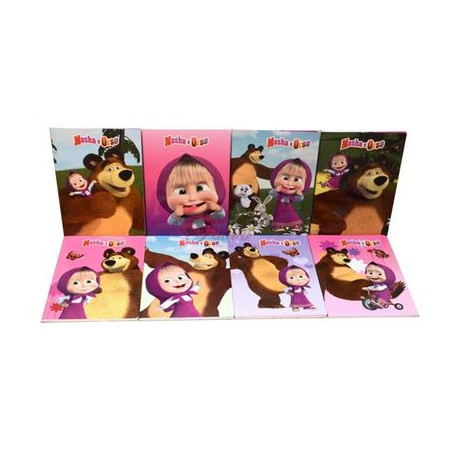 Maxi quaderno Masha e Orso 40fg / 80pg - rigo A