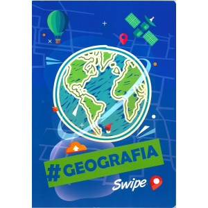 Maxi quaderno Materia geografia rig. 5mm