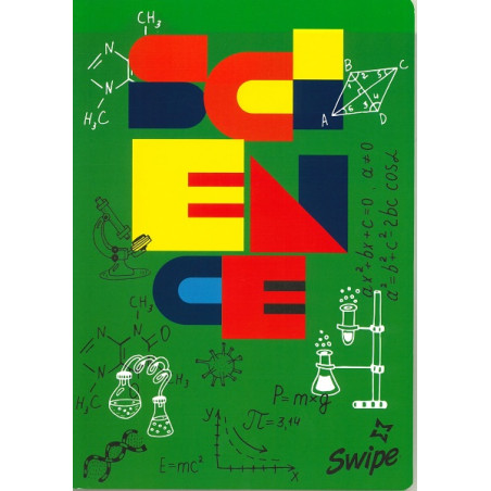 Maxi quaderno Materia scienze rig. 5mm