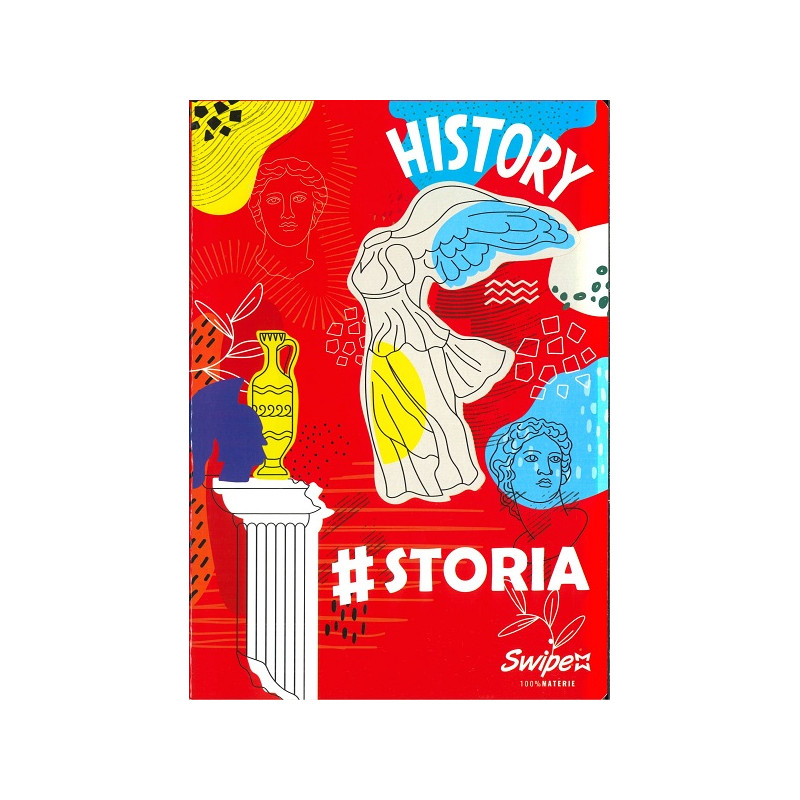 Maxi quaderno Materia storia rig. 5mm
