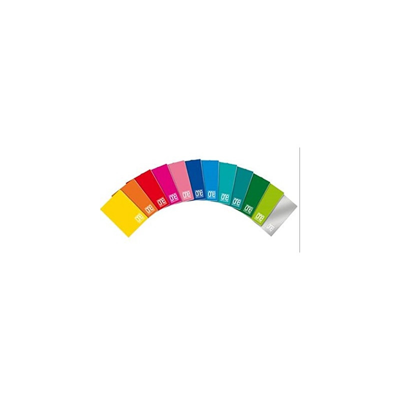 Maxi quaderno One Color 24fg / 48pg 100gr - rigo 1rigo