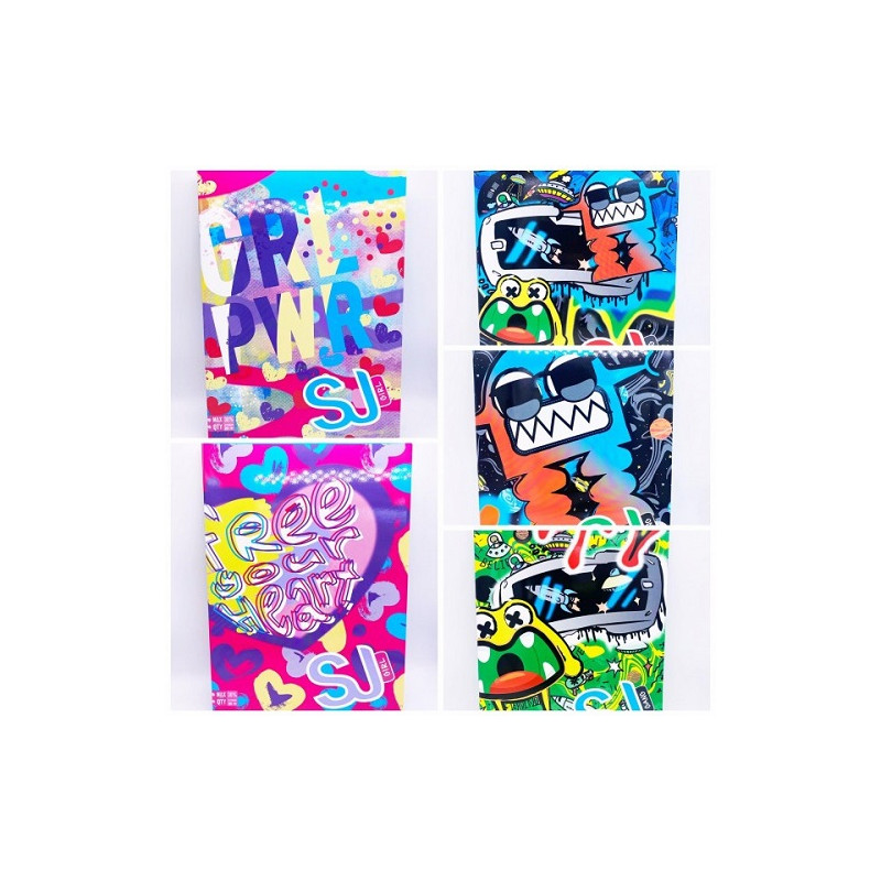 Maxi quaderno Seven sj gang wondrous rigatura A 1 e 2 elementare (€2,50)