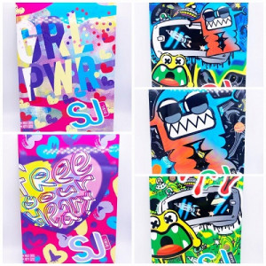 Maxi quaderno Seven sj gang wondrous rigatura C 4 e 5 elementare (€2,50)