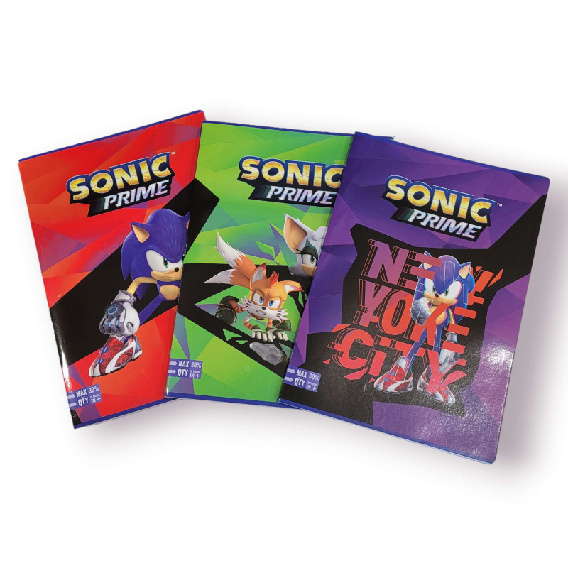 Maxi quaderno Sonic Seven rig.b (list.2,90)