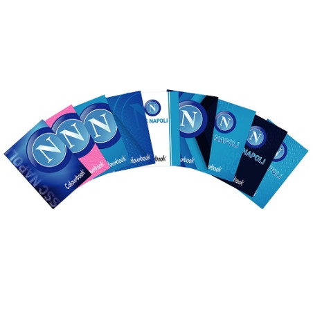 Maxi quaderno SSC Napoli Colourbook rig. Q €2,00)