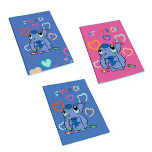 Maxi quaderno Stitch GR.100 RIG. A FF.24+1 (rigo 1-2 elmentare)