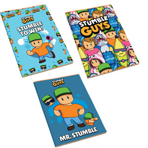 Maxi quaderno Stumble gais GR.100 RIG. 10 MM  FF.24+1(quadri 1-2 elmentare)