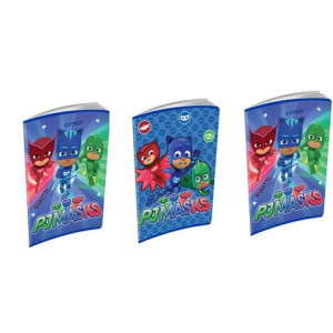 Maxi quaderno SuperPigiamini PJ Mask 40fg / 80pg - rigo A